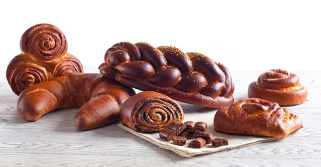 various bakery products