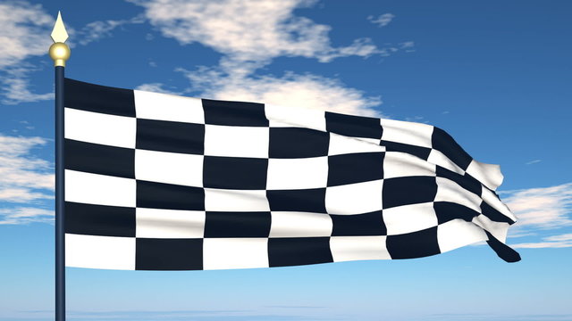 The finish flag