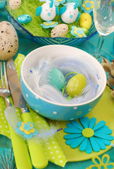 easter table setting