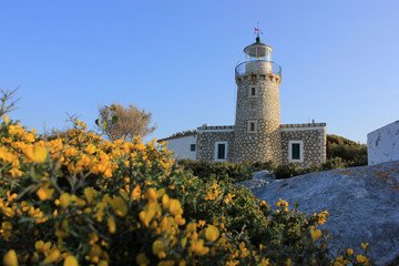 Fototapeta na wymiar Skinari Lighthouse