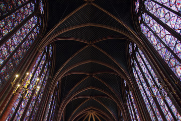 Saint Chapelle - obrazy, fototapety, plakaty