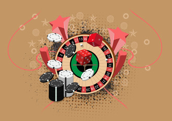 Roulette background