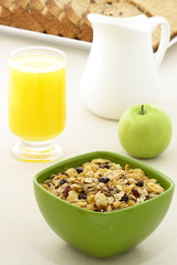 delicious fresh breakfast
