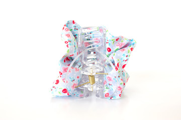 Hair clip isolated on white background