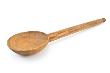 Large wooden spoon