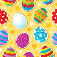 Seamless Easter topic background