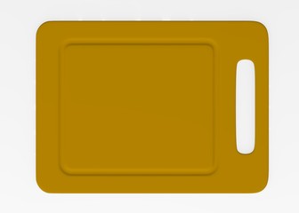 3d render of cooking board