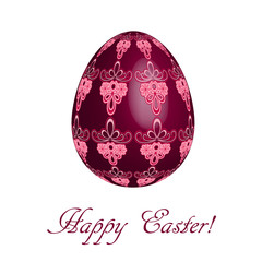 Easter decorated egg