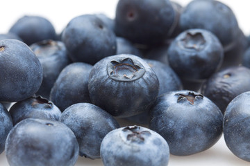 Blueberries background