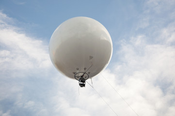 Aerial photography using a captive balloon