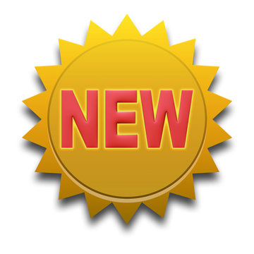 icona - etichetta di nuovo