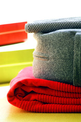 Bunte Yoga Accessoieres