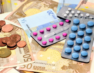 génériques,médicaments,blisters,argent,money