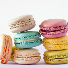 Colorful macaroons