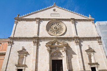 St. Eustachio Cathedral. Acquaviva delle Fonti. Puglia. Italy.