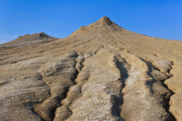 Mud Volcanoes in Buzau, Romania