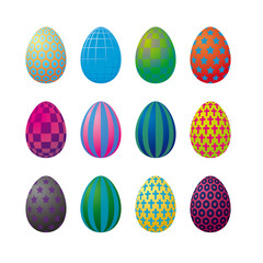 Op Art Easter Eggs