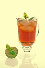 Fresh icetea drink