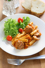 Meatball and Sausage Pasta