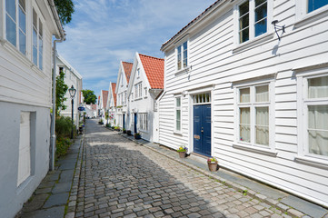 Fototapeta na wymiar Stavanger ulica