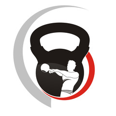 kettlebel logo swing - 40008691