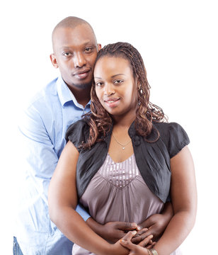 Young couple in love.