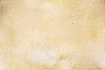 Brown stained paper texture background