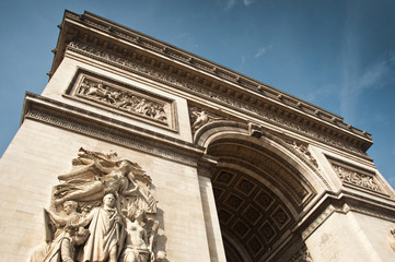 Fototapeta premium arc de triomphe à Paris