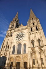 Fototapeta na wymiar cathedrale de chartres