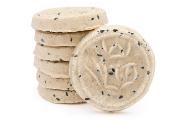 Diet rice cakes with clipping path