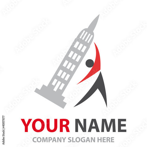 "Logo construction company # Vector" Stock image and royalty-free