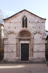 Fototapeta na wymiar Kościół Santa Giulia - Lucca