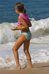 baignade dans l'océan