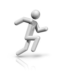 Athletics 3D symbol
