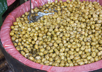 Green olives for sale