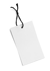 blank price label sale