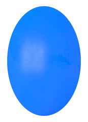 isolated blue egg
