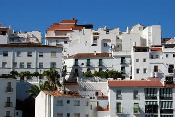 Town buildings, Tolox, Andalusia, Spain © Arena Photo UK © arenaphotouk