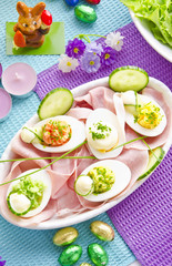 gedeckter Ostertisch