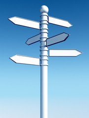 Guide sign