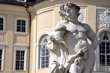 Jadschloss Hubertusburg Figur