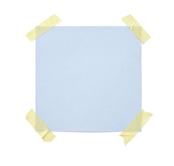 white note paper message label business