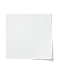 white note paper message label business