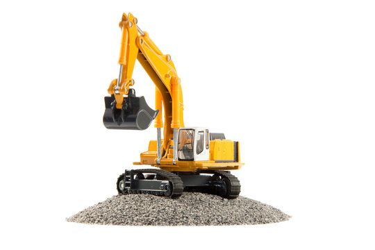 toy heavy excavator