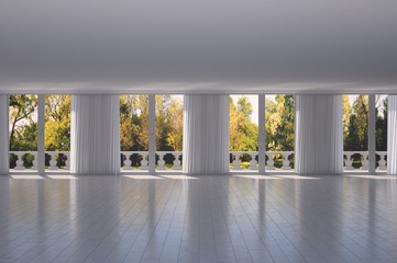 Large Hall with a View