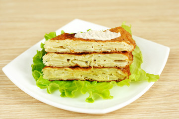 Spanish national dish - tortilla