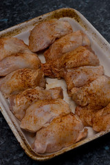 chicken thighs.