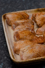 chicken thighs.