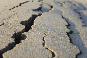 Cracked Sand