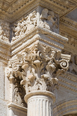 Fototapeta premium St. Eustachio Cathedral. Acquaviva delle Fonti. Puglia. Italy.